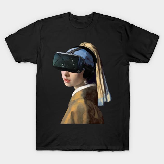 Girl with the Oculus Rift T-Shirt by phneep